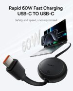 کابل شارژ سریع Excefore USB C برند baseus - Image 2