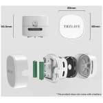 جاروبرقی رومیزی TRZLIFE، مینی میز جاروبرقی با جزئیات بهبود یافته قابل شارژ - Image 2