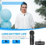 میکروفون برگردان لاوالیر بی‌سیم BOYA برای لپ‌تاپ تلفن هوشمند اندروید - Image 3
