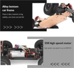 اسباب بازی Wltoys XKS 144001 RC Car 60km/h Speed ​​High 1/14 2.4GHz - Image 3