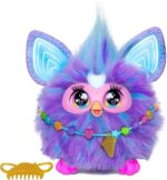 Furby Purple، 15 اکسسوری مد، اسباب بازی های مخملی تعاملی برای دختران و پسران 6 ساله و بالاتر