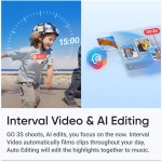 دوربین اکشن اینستا ۳۶۰ GO 3S ظرفیت ۱۲۸ گیگابایت - Image 3