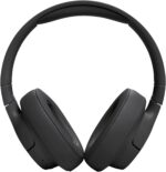 هدفون گوش بی‌سیم JBL Tune 720BT، صدای باس خالص، بلوتوث 5.3، باتری 76H، تماس بدون تلفن، اتصال چند نقطه‌ای، تاشو، کابل صوتی جداشدنی - مشکی، JBLT720BTBLK - Image 2