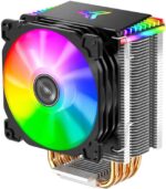 Eacam CR-1400 CPU Rad-iator Computer Tower Cooler CPU PWM 4Pin 4 Heat Pipes 5V ARGB Tower CPU Cooler CPU Fan - Image 2