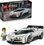 LEGO Speed ​​Champions Bugatti Centodieci Hyper Sports Car Toy - کیت مدل ماشین با مینی فیگور راننده - هدیه تولد برای پسران 9 سال به بالا - 77240