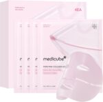 ماسک ژله ای کلاژن صورتی medicube DNA PDRN