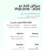 قلم متاپن Pencil Air8 برای اپل آیپد ۲۰۱۸-۲۰۲۵ (عمر باتری ۲۰ ساعت) - Image 2