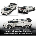 LEGO Speed ​​Champions Bugatti Centodieci Hyper Sports Car Toy - کیت مدل ماشین با مینی فیگور راننده - هدیه تولد برای پسران 9 سال به بالا - 77240 - Image 4