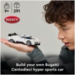 LEGO Speed ​​Champions Bugatti Centodieci Hyper Sports Car Toy - کیت مدل ماشین با مینی فیگور راننده - هدیه تولد برای پسران 9 سال به بالا - 77240 - Image 2