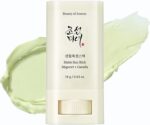 Beauty of Joseon Matte Sun Stick Mugwort Camelia برای صورت کرم ضد آفتاب کره ای مرطوب کننده با SPF 50 PA++++ کنترل سبوم بدون کرم سفید پوست برای زنان و مردان 18 گرم
