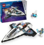 مجموعه اسباب‌بازی سفینه فضایی بین ستاره‌ای LEGO City، اسباب‌بازی‌های ساختمان فضای بیرونی برای پسران، دختران و کودکان 6 ساله، با مینی فیگور فضانورد برای بازی تخیلی، ایده هدیه تولد 60430