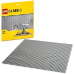 پایه پایه خاکستری کلاسیک LEGO 11024، اسباب بازی ساختمانی برای کودکان پایه ساختمان گل میخ 48x48، ست تخته ساخت و نمایشگر