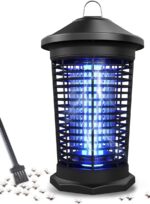 Flying Insects Killer Bug Zapper Insect Killer Outdoor، پشه برقی 20W در فضای باز، لامپ ضد آب پشه کش، تله مگس حشرات