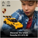 LEGO Speed ​​Champions Porsche 911 GT3 RS Super Car Toy - کیت مدل ماشین با مینی فیگور راننده - هدیه تولد برای پسران 9 سال به بالا - 77239 - Image 2
