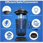 Flying Insects Killer Bug Zapper Insect Killer Outdoor، پشه برقی 20W در فضای باز، لامپ ضد آب پشه کش، تله مگس حشرات - Image 2