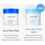 medicube Zero Pore Pads Mild 2.0 - تونر آرام بخش ملایم برای لایه برداری، به حداقل رساندن منافذ و از بین بردن جوش سر سیاه با PHA - ایده آل برای همه انواع پوست - مراقبت از پوست کره ای - Image 3
