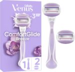 دسته تیغ زنانه ژیلت Venus Breeze + Refills تیغه تیغ x2