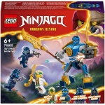 بسته نبرد مکانیکی LEGO NINJAGO Jay، اسباب‌بازی اکشن فیگور برای پسران، دختران و بچه‌های 6 ساله، ست خیزش اژدها با شخصیت نینجا جی برای سرگرمی نقش‌آفرینی، ایده هدیه کوچک 71805 - Image 2