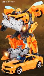 HALAYAYA Transformers Toys Optimus Prime Bumblebee Deformation Robots Toys transformation Car Toy برای بچه ها هدیه تولد (Optimus Prime) - Image 3