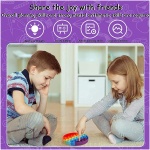 اسباب بازی Pop Fidget Push Pop Bubble Fidget Toy، ابزارهای کاهش استرس و ضد اضطراب برای کودکان و بزرگسالان، اسباب بازی تحریک پذیری حسی برای اوتیسم با نیازهای خاص برای کاهش استرس (رنگارنگ) - Image 4