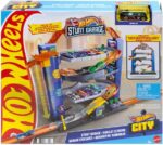 ایده هدیه ست بازی Hot Wheels City Stunt Garage برای سنین 3 تا 8 سال