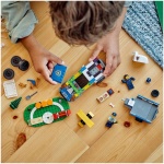 مجموعه آموزشی سگ پلیس سیار LEGO 60369 City، ماشین اسباب بازی SUV با تریلر، مسیر مانع و فیگورهای توله سگ، ست بازی حیوانات برای پسران و دختران 5 سال به علاوه - Image 4