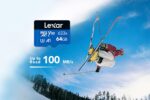 کارت Micro SD Lexar 633x 64GB، کارت حافظه microSDXC UHS-I، آداپتور SD W/O، کارت حافظه microSD تا 100 مگابایت بر ثانیه خواندن، A1، کلاس 10، U3، V30، کارت TF برای گوشی‌های هوشمند/تبلت‌ها/دوربین‌های IP (LMS063B3) - Image 3