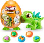 Smashers Junior Dino Dig Small Egg (Stegasaurus) توسط ZURU 12+ Surprises Compounds قالب دایناسور اسباب بازی های پیش دبستانی ساخت ساختار بازی حسی - 3 سال +