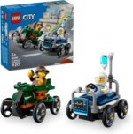 اسباب بازی LEGO City Airplane vs. Hospital Bed Race Car Pack - اسباب بازی های اتومبیل جعبه صابون برای پسران و دختران 5 ساله به بالا - هدایای سرگرم کننده برای تولدها و تعطیلات - ست ساختمان شامل 2 مینی فیگور - 60459