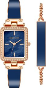 ساعت آبی مینای آنالوگ زنانه Anne Klein