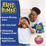 Skillmatics Rapid Rumble - بازی رومیزی سریع برای کودکان، نوجوانان و بزرگسالان، سرگرمی برای بازی خانوادگی در شب و اسباب بازی آموزشی، بازی ورق با تفکر سریع، هدیه برای سنین 6، 7، 8، 9 و بالاتر - Image 4