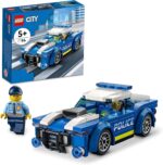 اسباب بازی ماشین پلیس شهر LEGO 60312 برای بچه های 5 سال به بالا با مینی فیگور افسری، ایده هدیه کوچک، سری ماجراجویی، مجموعه ساختمانی چیس