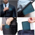 کیف پول مردانه چرمی طبیعی با محافظ WildHorn® RFID - Image 3