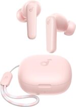 Soundcore ایربادهای بی‌سیم واقعی Anker P20i، درایورهای 10 میلی‌متری با باس بزرگ، بلوتوث 5.3، زمان پخش 30 ساعت، مقاوم در برابر آب، 2 میکروفون برای تماس‌های شفاف با هوش مصنوعی، 22 EQ از پیش تعیین شده، سفارشی‌سازی از طریق برنامه