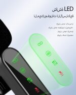 میکروفون برگردان لاوالیر بی‌سیم برای آیفون آی‌پد و تلفن اندروید، میکروفون برگردان 2 در 1 برای ضبط ویدیو - میکروفون‌های دوگانه با کاهش نویز برای ویدیوی YouTube Tiktok Podcast Vlogging (2 بسته) - Image 3