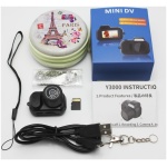 دوربین دیجیتال مینی اومانا با صفحه نمایش ال سی دی کامل 1080P HD 32 گیگ کارت مونورفلکس شکل CMOS ضبط ویدئوی قابل حمل کوچک فشرده - Image 2