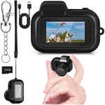 دوربین دیجیتال مینی اومانا با صفحه نمایش ال سی دی کامل 1080P HD 32 گیگ کارت مونورفلکس شکل CMOS ضبط ویدئوی قابل حمل کوچک فشرده