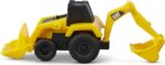 Caterpillar Funrise Cat Mini Machines 3 Inch 2 Pack - Backhoe & Buldozer - 82280, Yellow - Image 4
