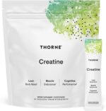کراتین THORNE - کراتین مونوهیدرات، پودر اسید آمینه - پشتیبانی از عضلات، انرژی سلولی و عملکرد شناختی - بدون گلوتن، کتو - دارای گواهینامه NSF برای ورزش - 5.45 اونس - 30 وعده