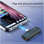 میکروفون لاوالیر بی‌سیم INFOSUN، وصل و بازی با صفحه نمایش LED، ضبط دو کاناله، برد 50 متر، میکروفون حذف نویز برای Android/IOS، برای جلسات، ولوگ و غیره - Image 3