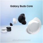 هدفون‌های بلوتوث بی‌سیم واقعی Samsung Galaxy Buds، حذف نویز فعال، تناسب ایمن با نوک بال، جفت‌سازی آسان، سوئیچ خودکار، کنترل لمسی، مشکی (نسخه امارات) - Image 2