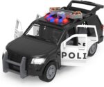 DRIVEN by Battat - Micro Police SUV - ماشین اسباب بازی با چراغ و صدا - ماشین های نجات و اسباب بازی برای کودکان 3 سال به بالا