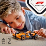 راننده LEGO City F1 با ماشین مسابقه ای مک لارن - اسباب بازی ساختمانی فرمول 1 با مینی فیگور راننده مسابقه - ایده هدیه کوچک تولد برای پسران و دختران 6 ساله و یا طرفداران اتومبیل رانی بزرگسال - 60442 - Image 4