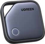 UGREEN FineTrack Smart Finder 1PCS، Apple Find My (فقط iOS) برچسب هوشمند باتری قابل تعویض ردیاب یاب چمدان یاب آیتم بلوتوث برای کیف پول، چمدان، ماشین، کلید، پاسپورت