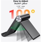 پایه تلفن قابل حمل رومیزی نگهدارنده تلفن UGREEN نگهدارنده پایه تلفن همراه ثابت سازگار با سری آیفون 17/16/15/14 برای گوشی های iPhone 17 Pro Max Galaxy S25 Ultra S24 S23 Black All 4-7.2 اینچی - Image 2
