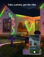 Lepro N1 AI Smart Rainbow Neon Light Strip 3M، 96 LED/M، کار با Alexa، Google Home، Music Sync، دستیار طراحی روشنایی هوش مصنوعی، چراغ طناب IP65، چراغ LED MagicColor، برنامه و کنترل صوتی، بدون کنترل از راه دور - Image 4