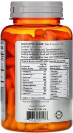 NOW Sports Amino Complete 120 Cap - Image 3