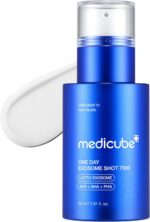 سرم صورت اسپیکول medicube Zero Exosome Shot 7500 PPM | سرم تقویت کننده مایع | اگزوزوم، AHA+BHA+PHA | مراقبت از منافذ، سلول های مرده پوست، بافت پوست | مراقبت از پوست کره ای 1.01 fl.oz