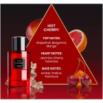 عطر زنانه Aoura London Hot Cherry – ترکیبی اغواکننده از گل های تازه و نت های گیلاس شاداب – ماندگاری طولانی و رایحه زنانه جذاب – ادو پرفیوم، 100 میلی لیتر - Image 2