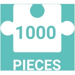 پازل Galison Spring Street 1000 PC در جعبه مربع - Image 4